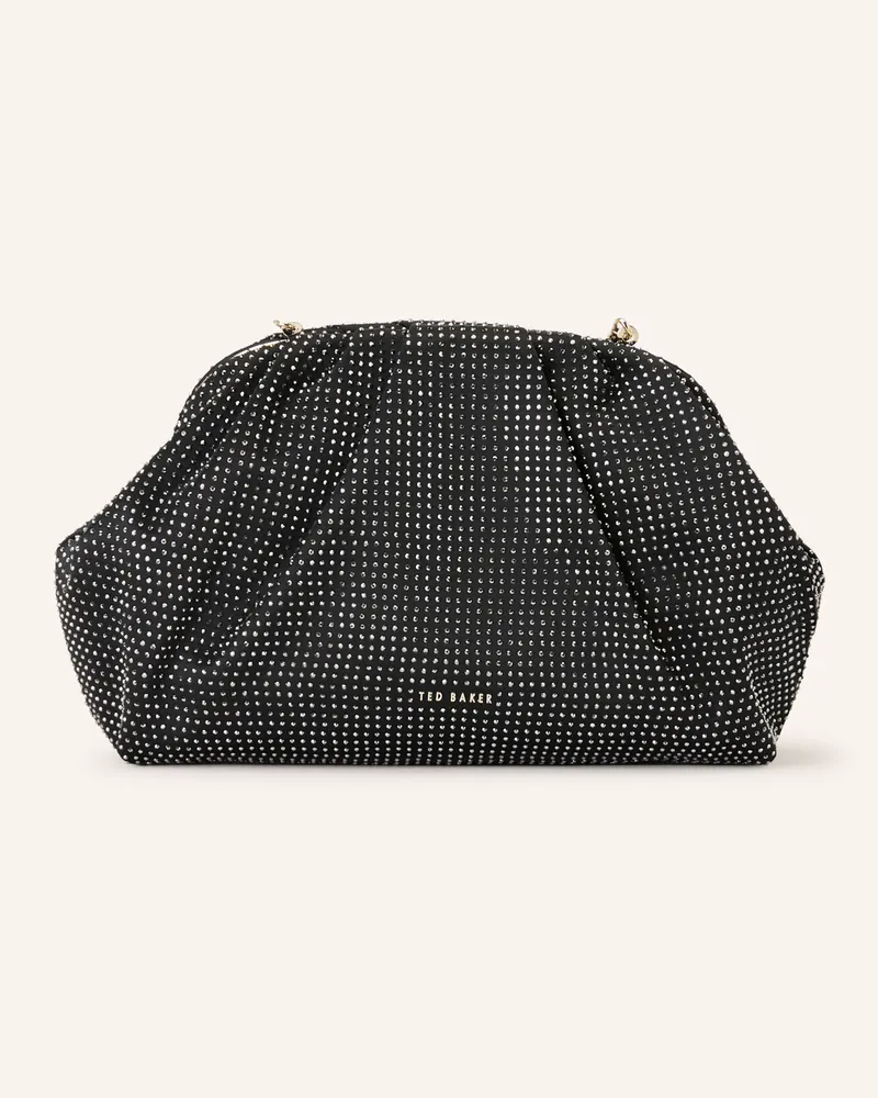 Ted Baker Umhängetasche Anssa Mit Schmucksteinen schwarz Schwarz