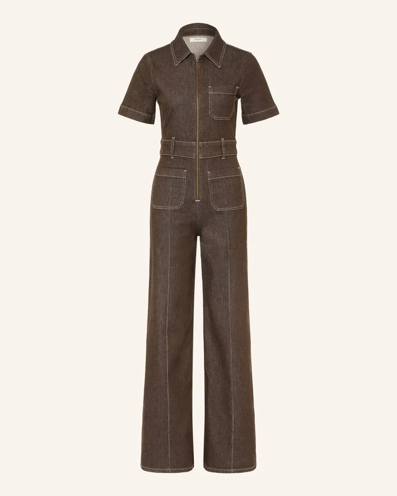 Reiss Jumpsuit Danie braun Dunkelbraun