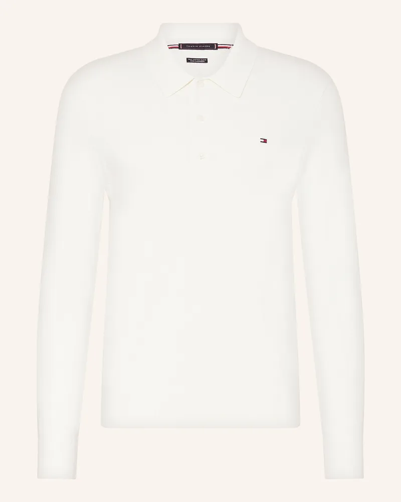 Tommy Hilfiger Strick-Poloshirt beige Creme
