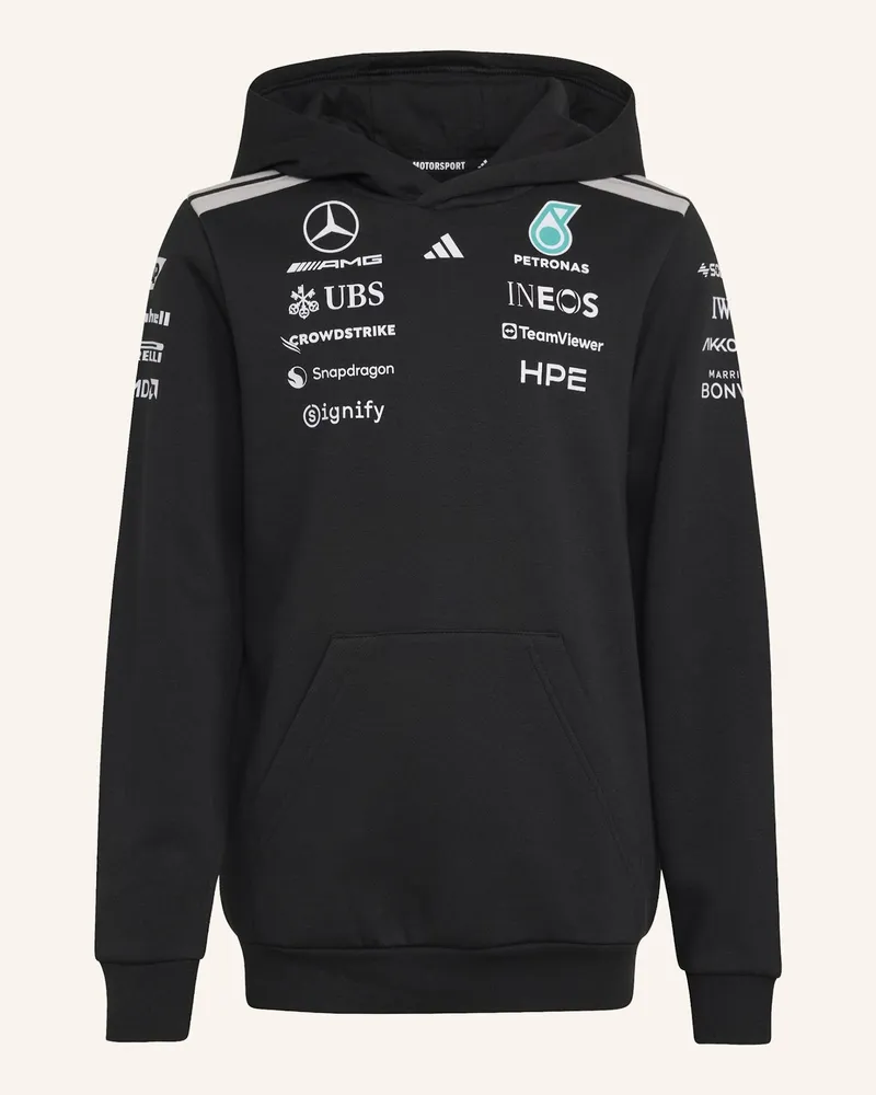 adidas Mercedes - Amg Petronas Formula 1 Team Driver Hoodie schwarz Schwarz