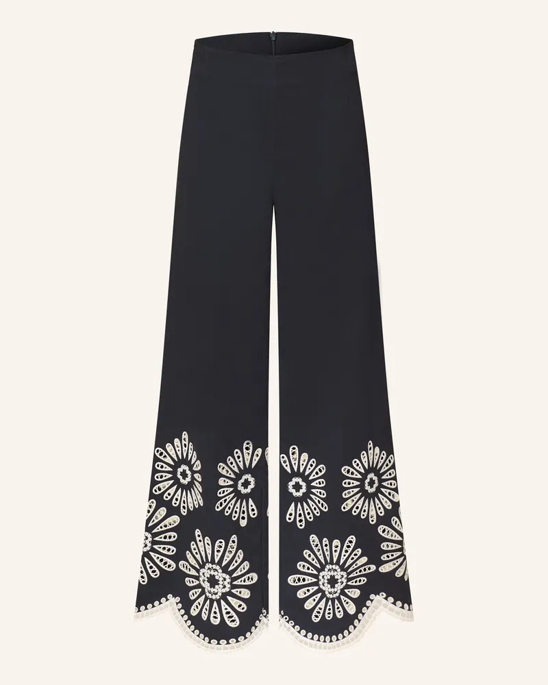 Maje Marlenehose Dunkelblau