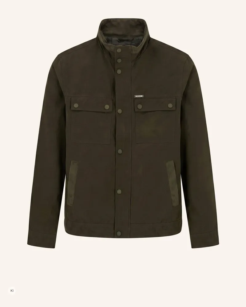 Guess Fieldjacket gruen Dunkelgrün