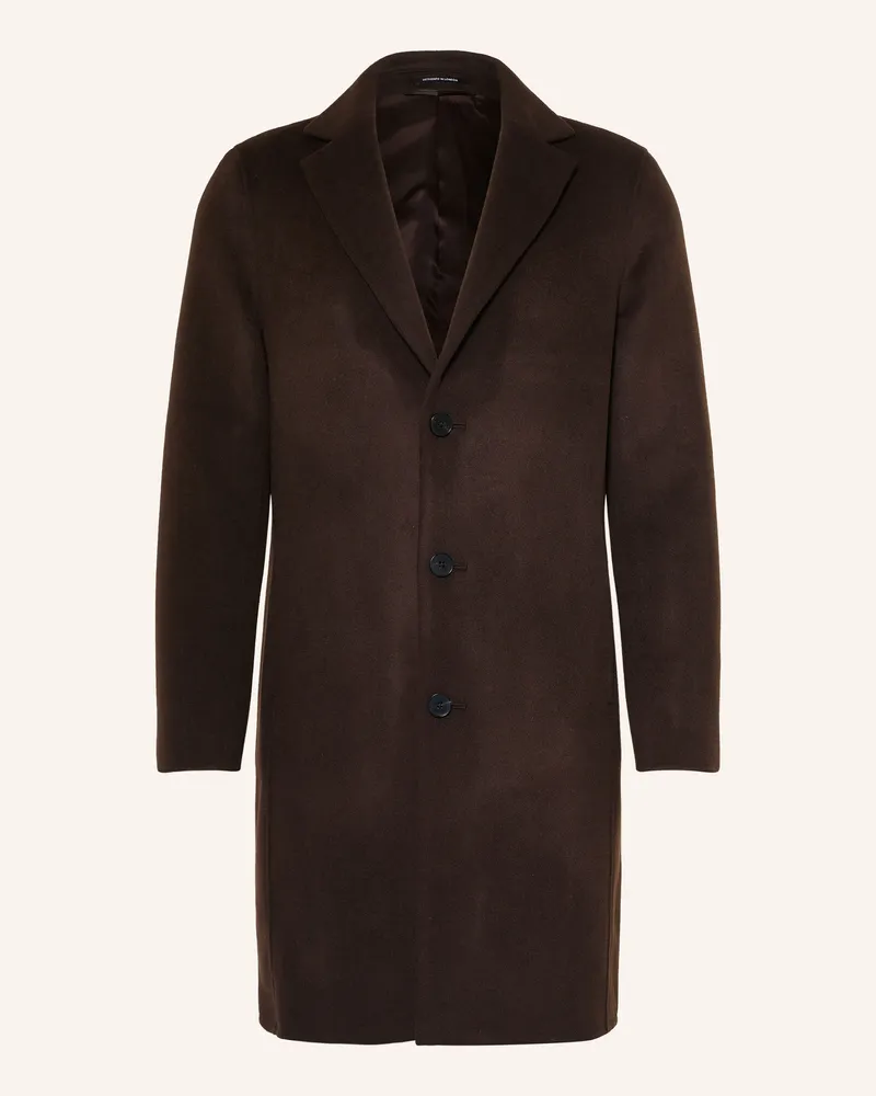 Reiss Mantel Knight braun Dunkelbraun