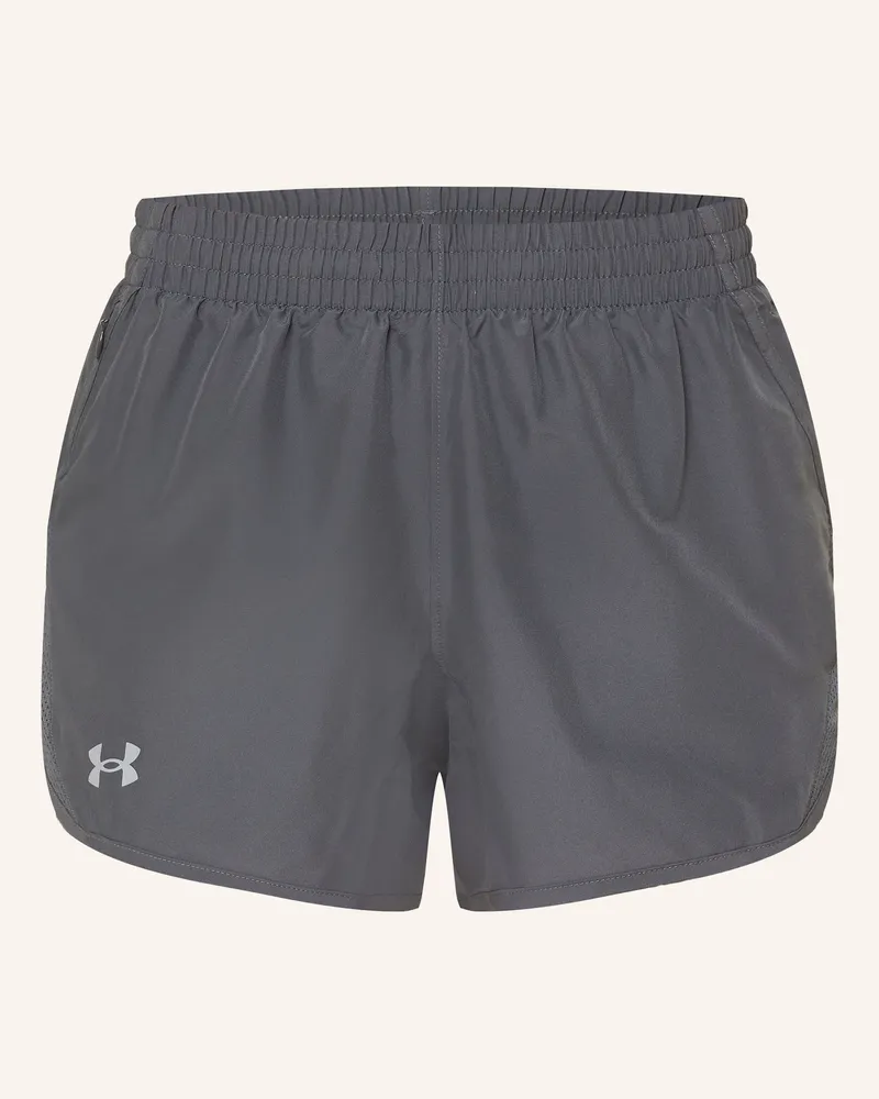 Under Armour 2-in-1-Laufshorts UA FLY BY 3IN Dunkelgrau