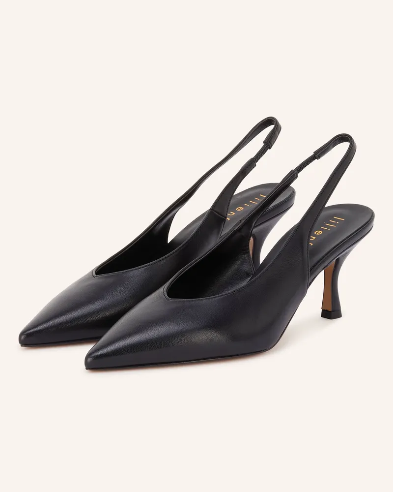 lilienfels Slingpumps Schwarz