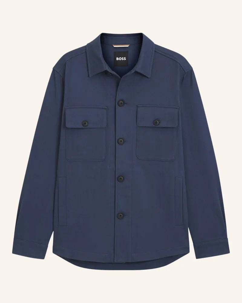 HUGO BOSS Blazer C-CARPER-OS-253F Relaxed Fit Blaugrau