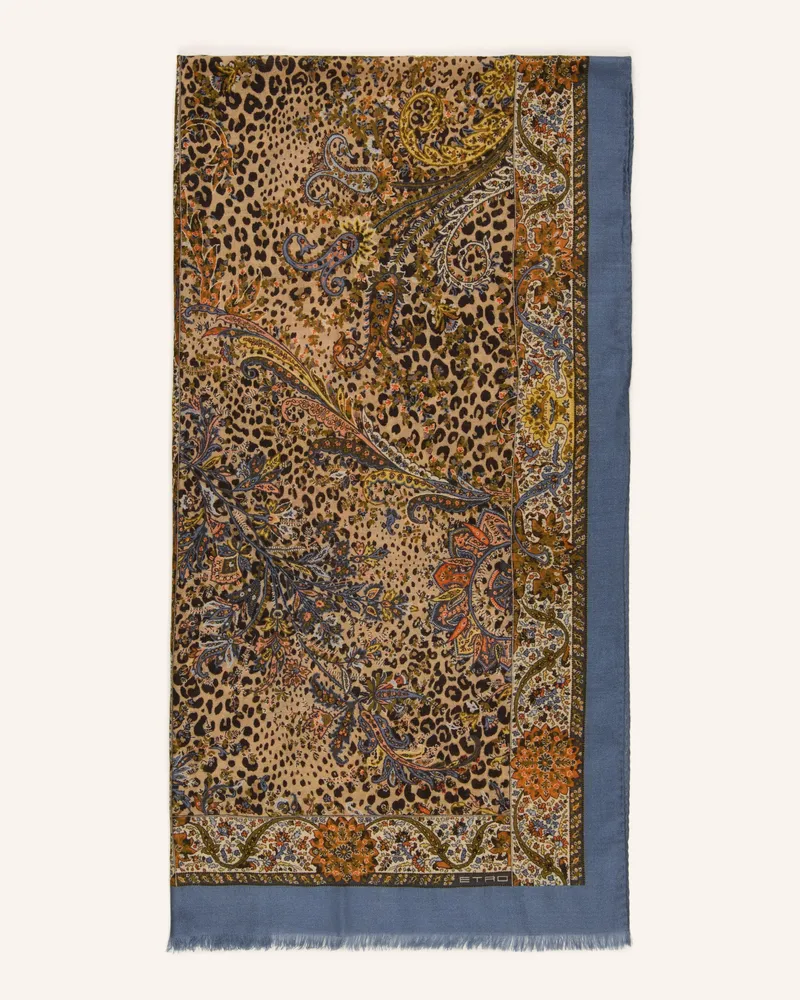 Etro Schal Tosca Mit Kaschmir Und Seide beige Beige