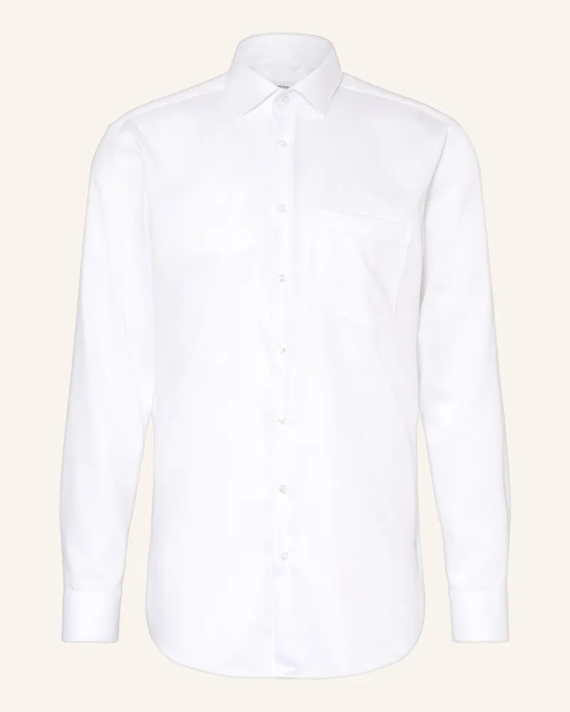 Seidensticker Hemd Regular Fit Weiss