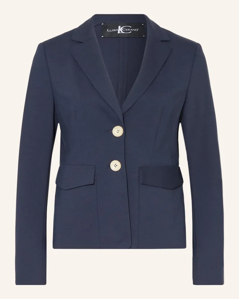 Luisa Cerano Jerseyblazer Blau