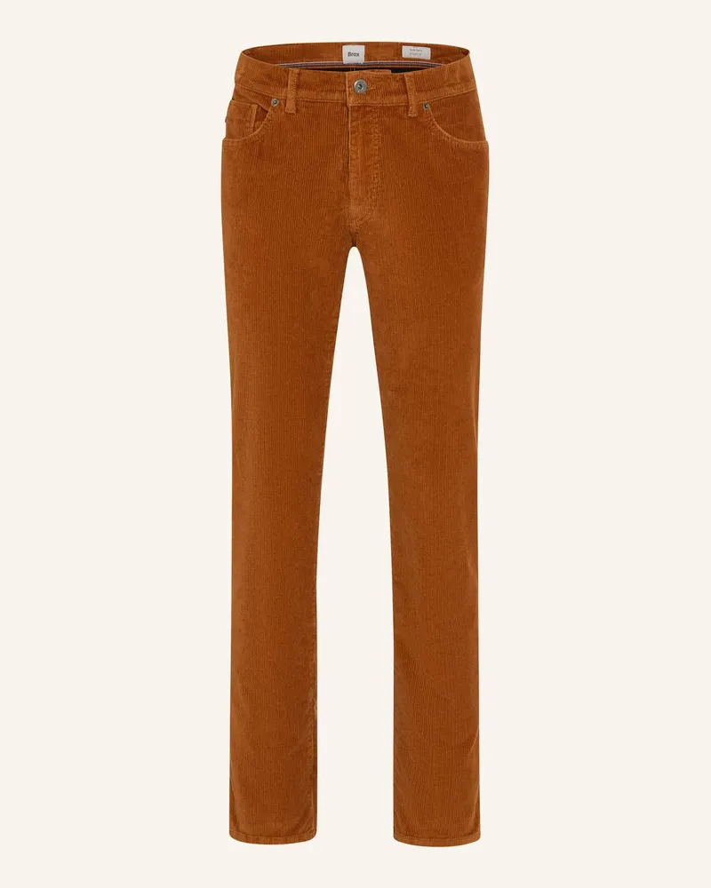 Brax Cordhose Cadiz Straight Fit braun Braun