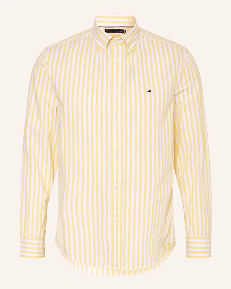 Tommy Hilfiger Hemd Regular Fit Gelb