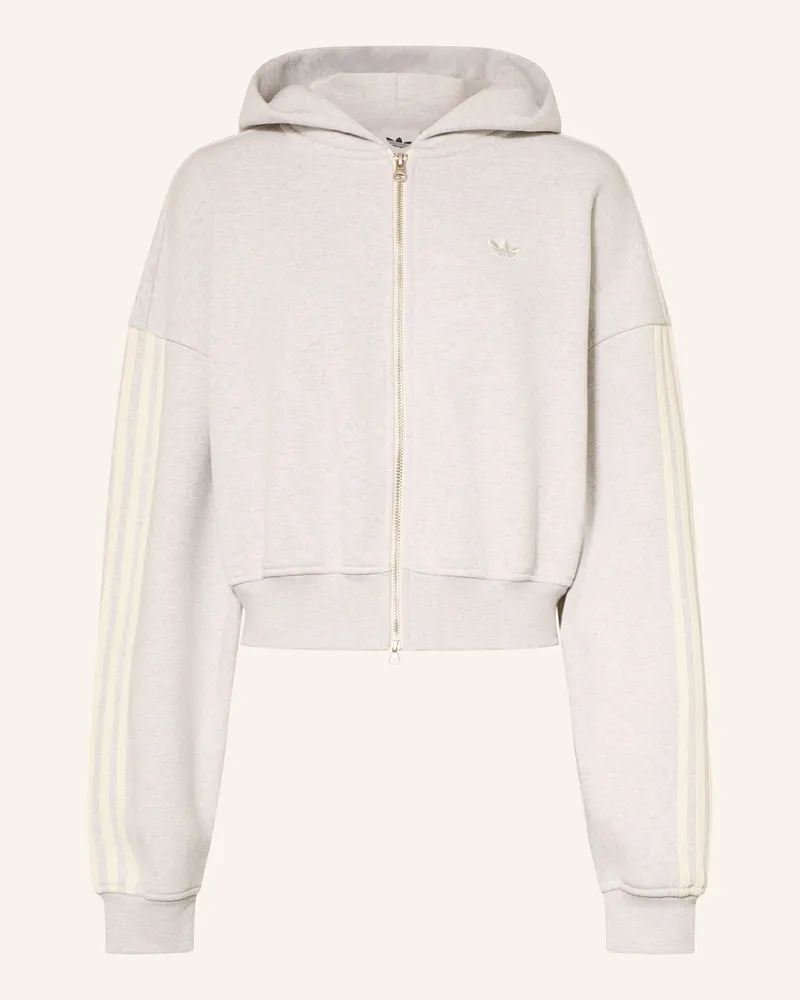 adidas Sweatjacke grau Hellgrau