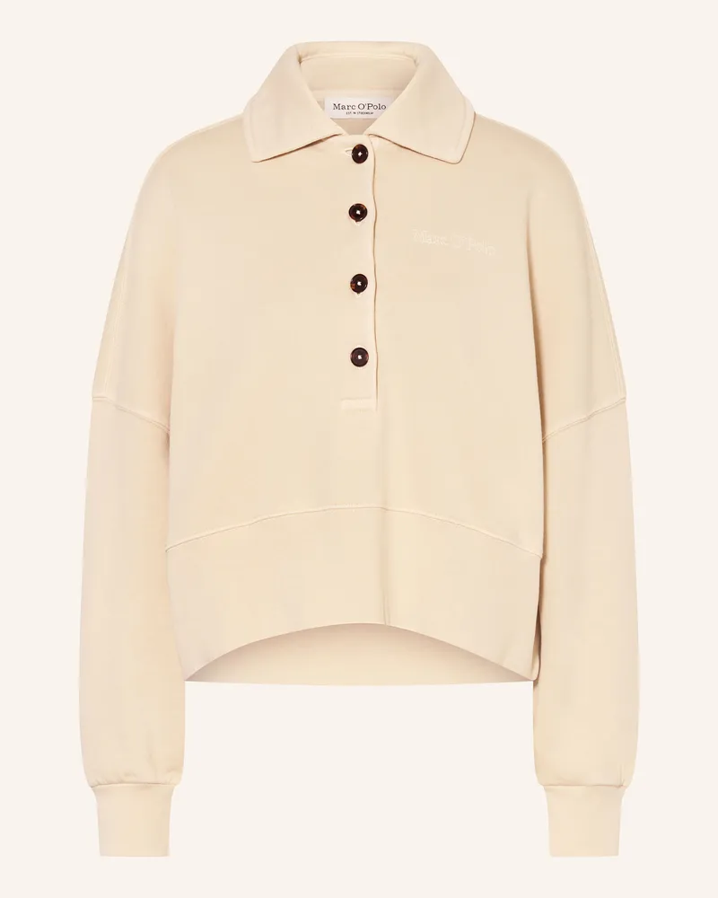 Marc O'Polo Sweat-Poloshirt beige Beige