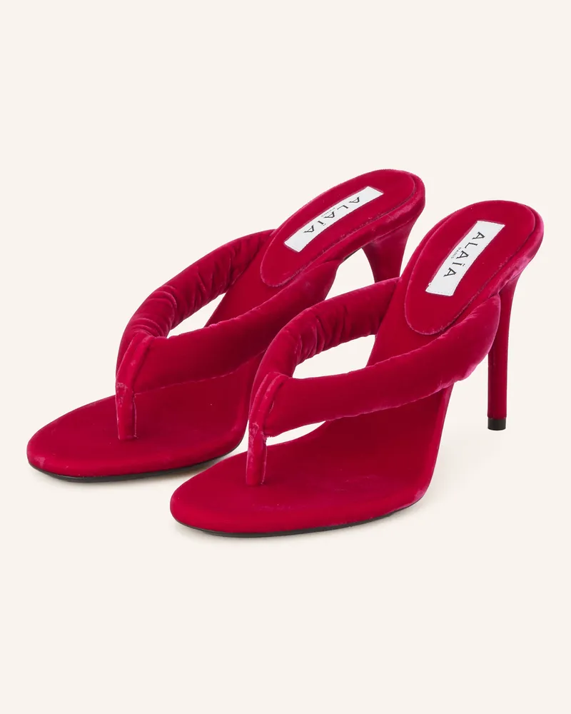 Alaïa Zehentrenner pink Fuchsia