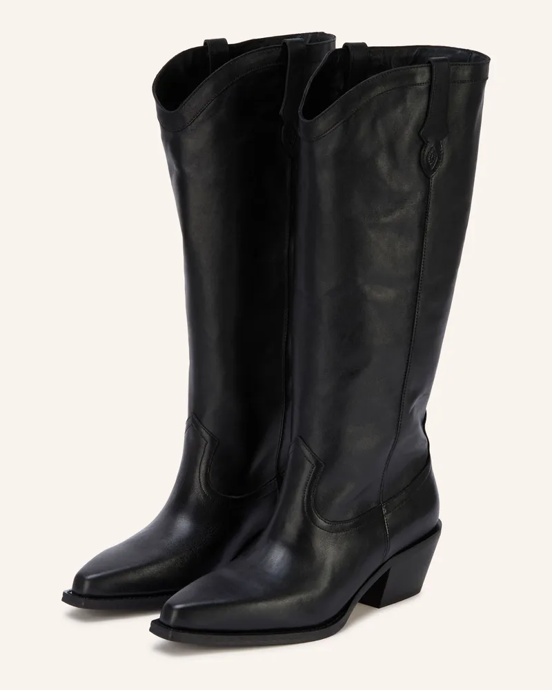 ba&sh Cowboy Boots Cowby schwarz Schwarz