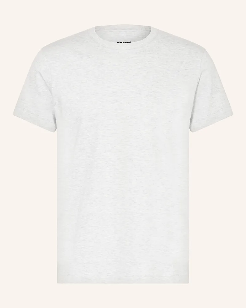 SKIMS Schlafshirt Skims Cotton grau Hellgrau
