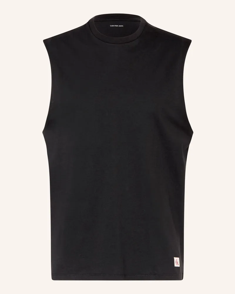 Calvin Klein Tanktop schwarz Schwarz