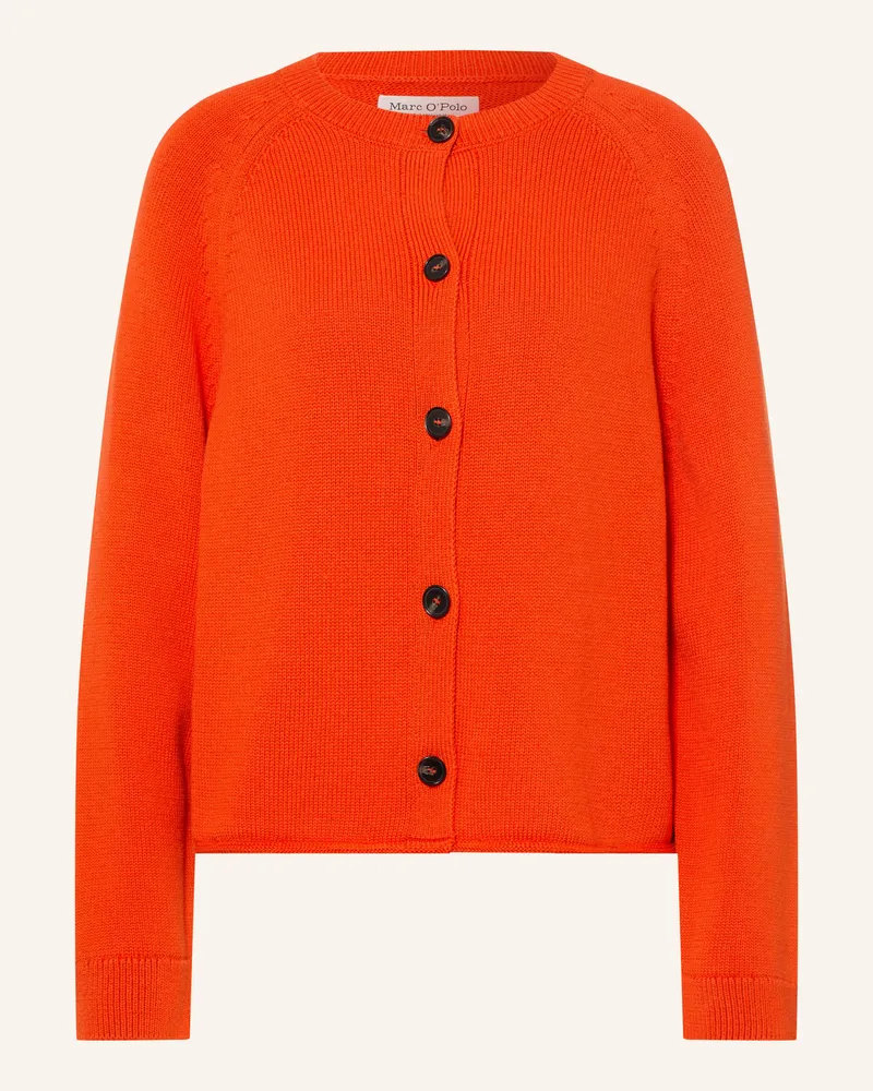Marc O'Polo Strickjacke orange Orange
