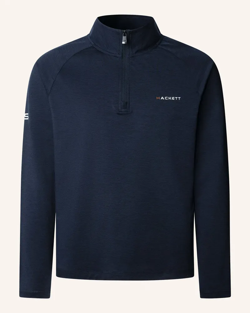Hackett Poloshirt HS STRIKE QTR HZ Dunkelblau