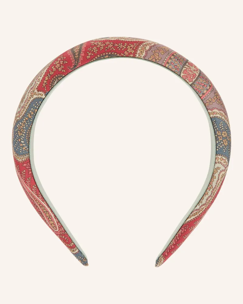 Etro Haarreif aus Seide Rot