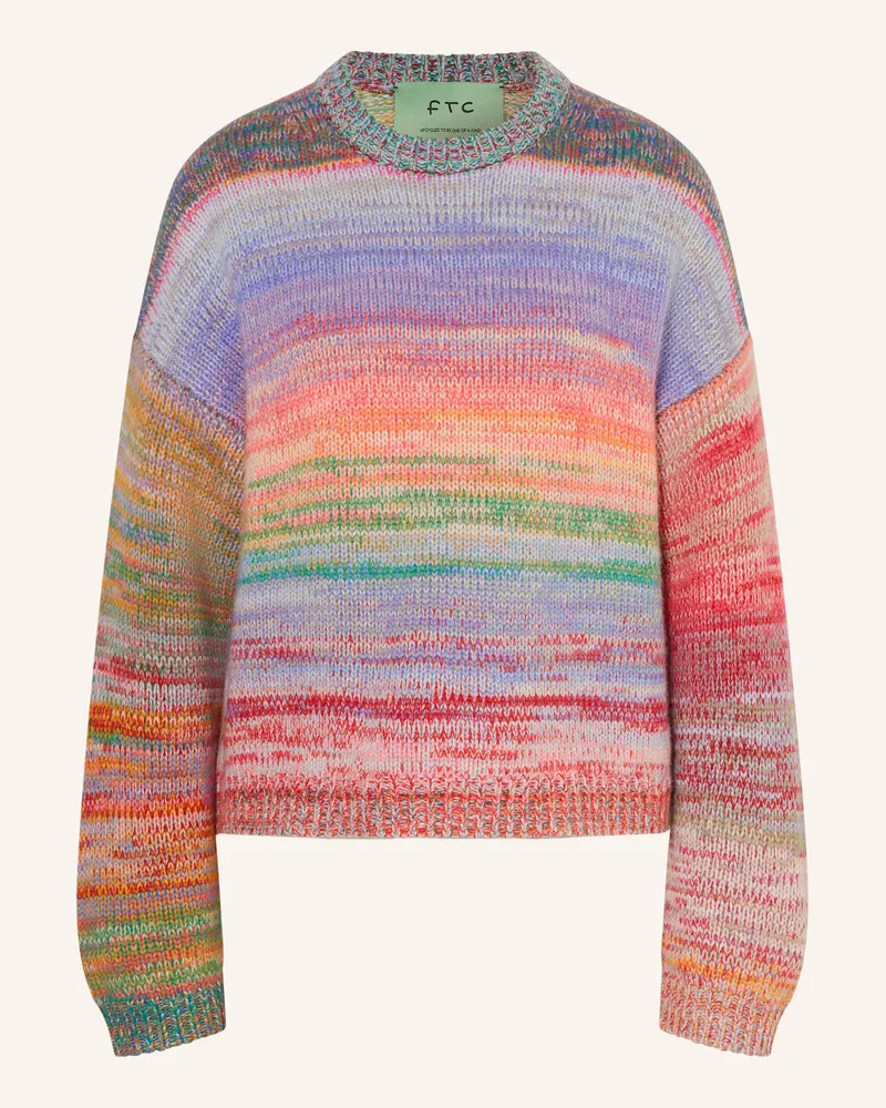 FTC Cashmere Cashmere-Pullover Blau