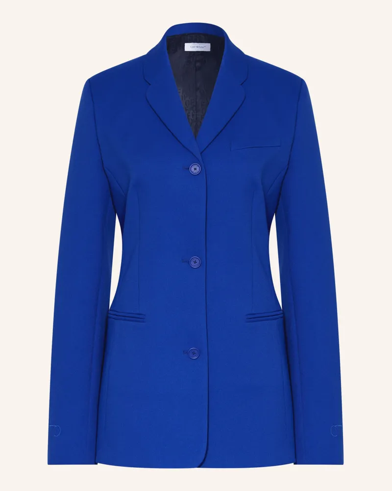 OFF-WHITE Blazer Blau