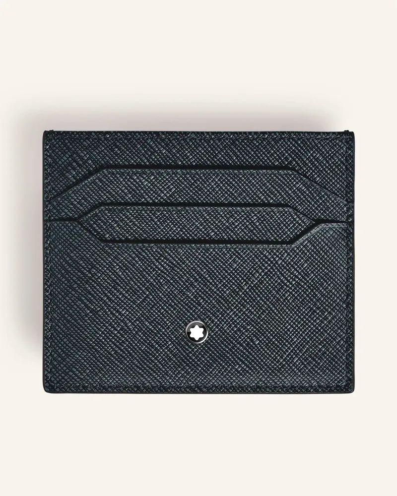 Montblanc Saffiano-Kartenetui SARTORIAL Blau