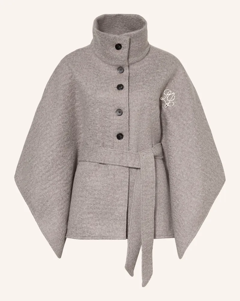 Liu Jo Cape Mit Schmucksteinen grau Grau