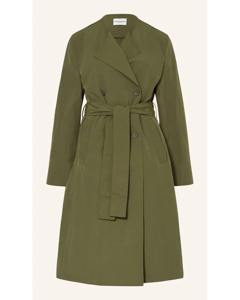 Claudie Pierlot Trenchcoat Gruen