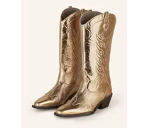 Cowboy Boots DOLLY - GOLD