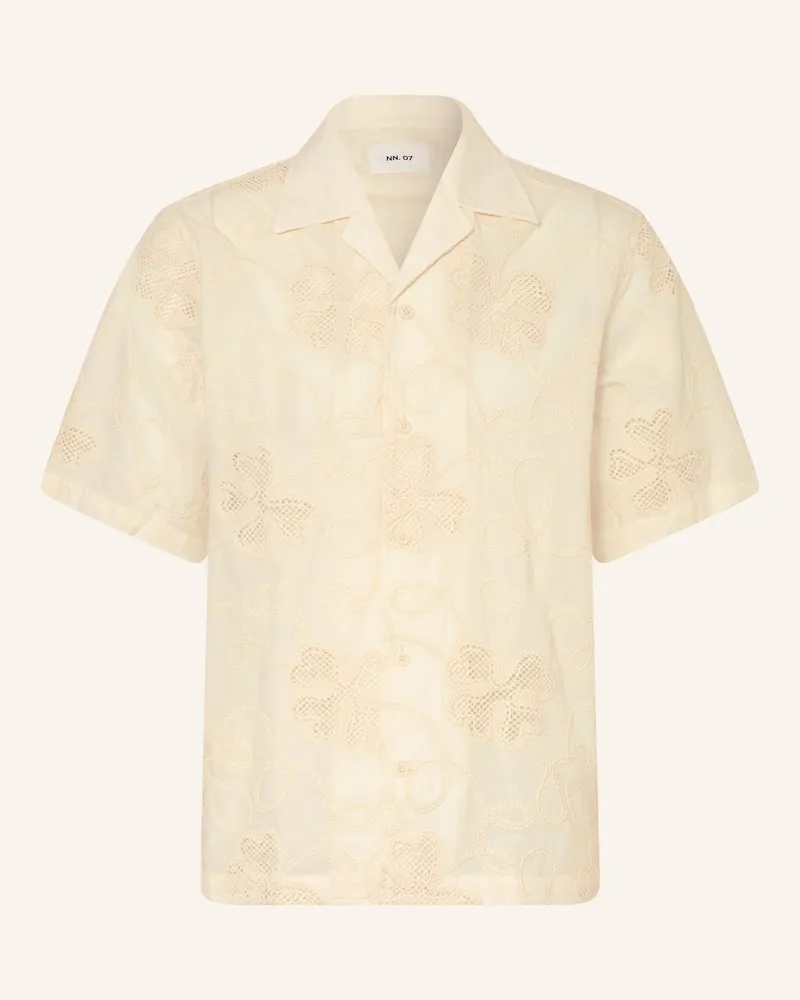 NN 07 Resorthemd BEN Relaxed Fit Beige