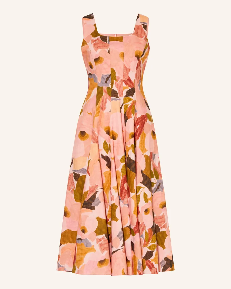 Ted Baker Kleid Shivana Mit Leinen orange Lachs