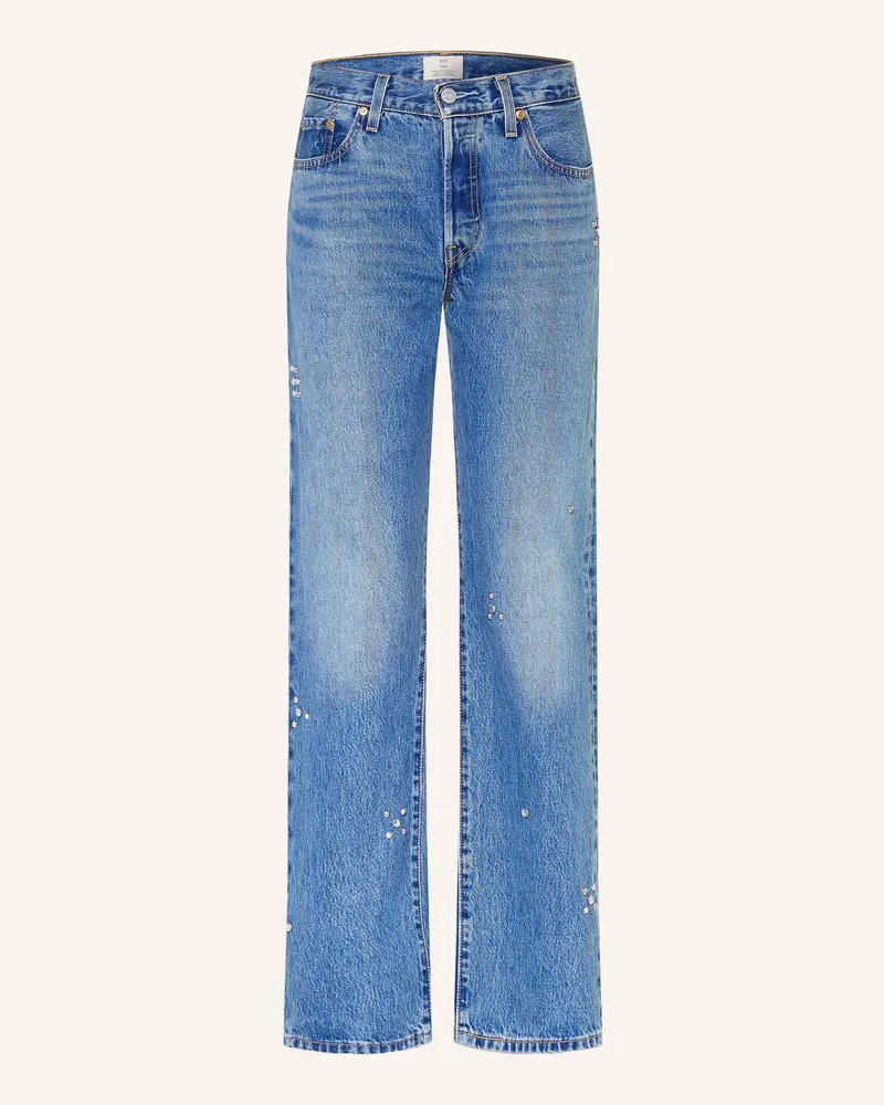 Levi's Levi's® Straight Jeans 501® ’90s Mit Schmucksteinen blau 46