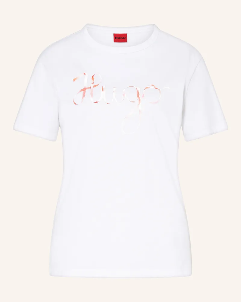HUGO BOSS T-Shirt Damacia weiss Weiss