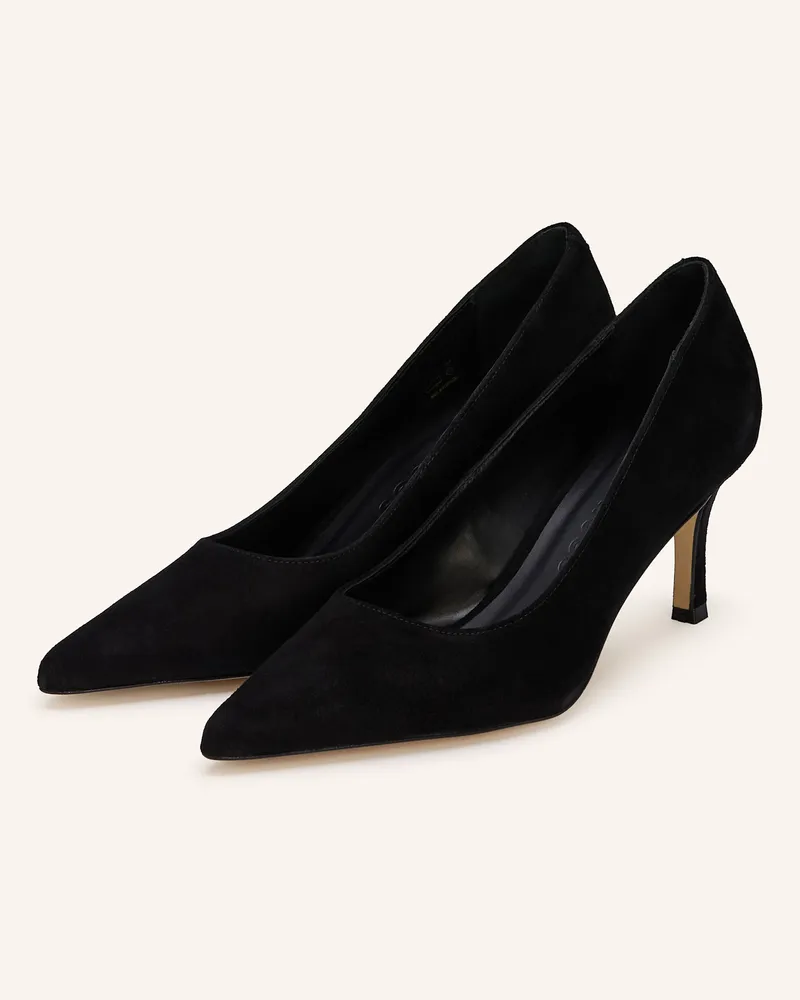 Mrs & HUGS Pumps schwarz Schwarz