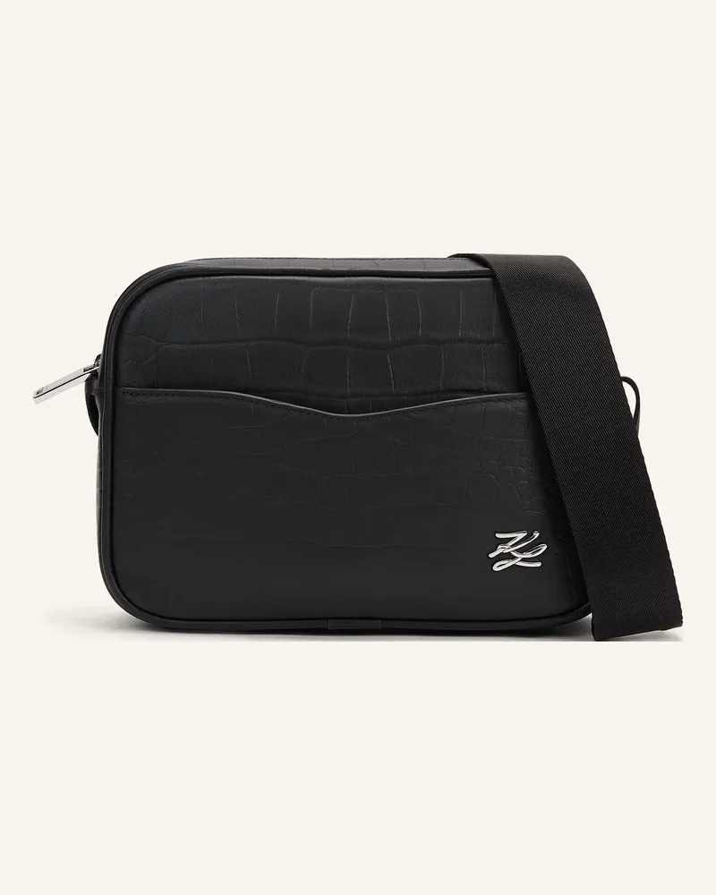 Karl Lagerfeld Schultertasche schwarz Schwarz