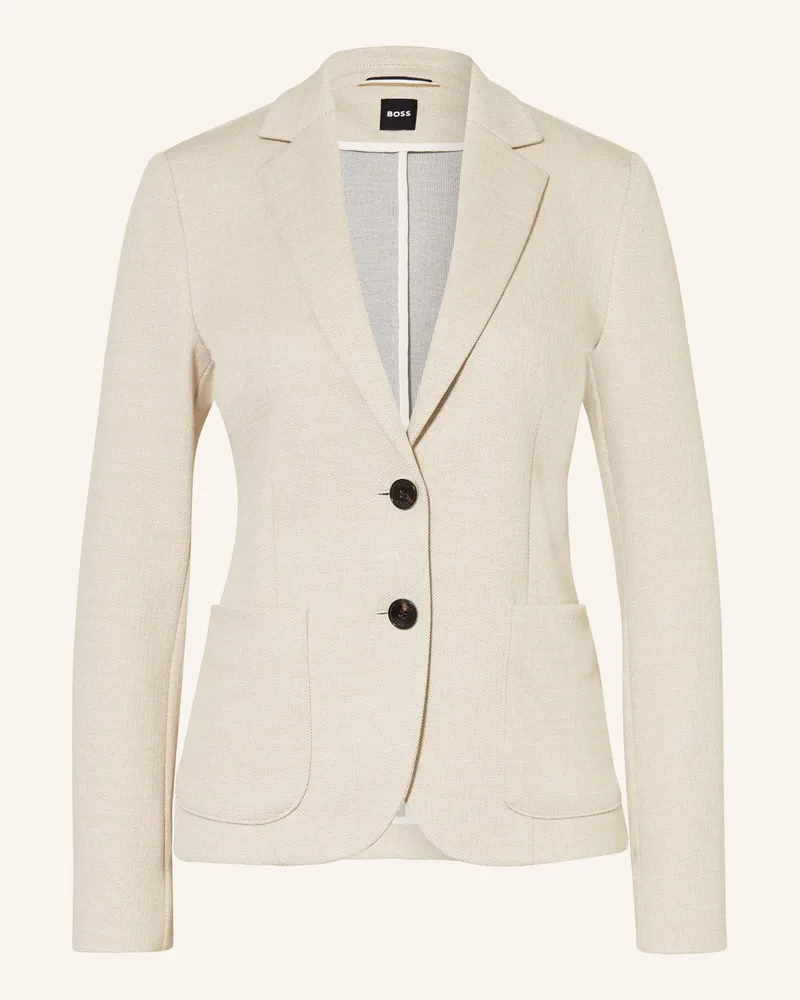 HUGO BOSS Blazer Jonalahra beige Creme