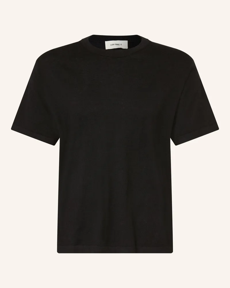 Lisa Yang Strickshirt Bradley Mit Cashmere schwarz Schwarz