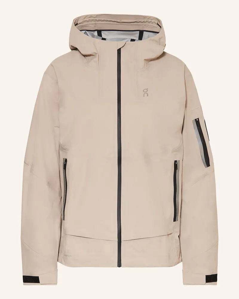 ON Funktionsjacke TREK Taupe