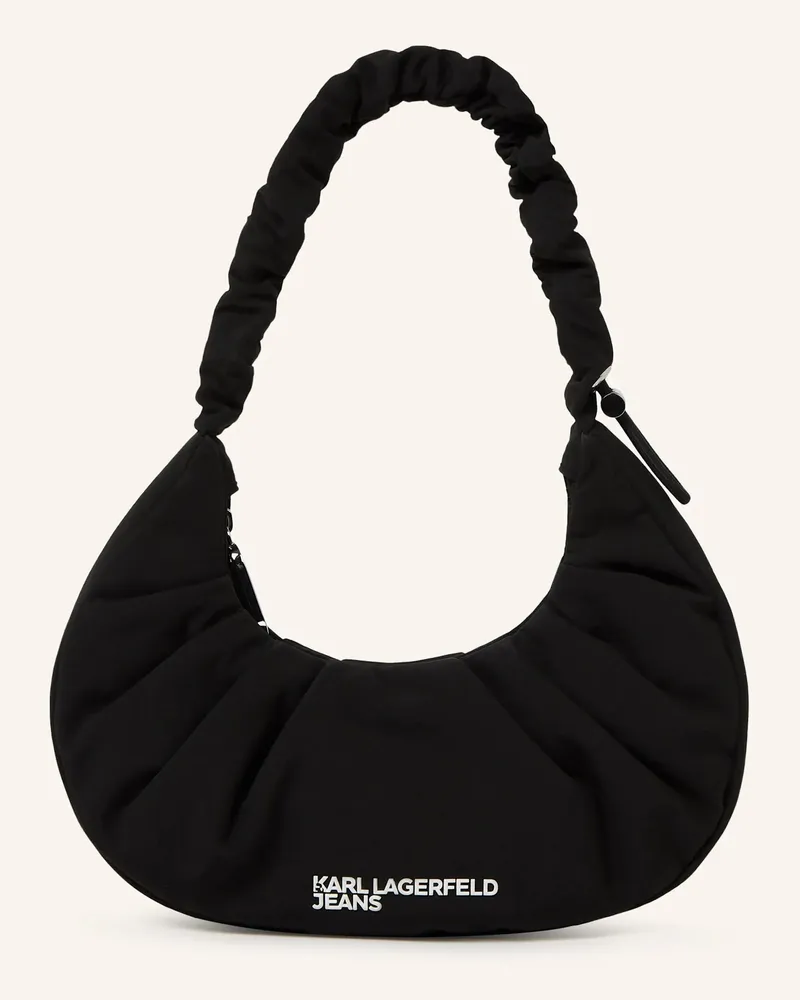 Karl Lagerfeld Hobo-Bag Schwarz