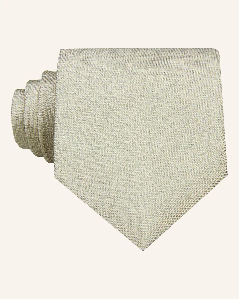 Profuomo Krawatte gruen Hellgrün