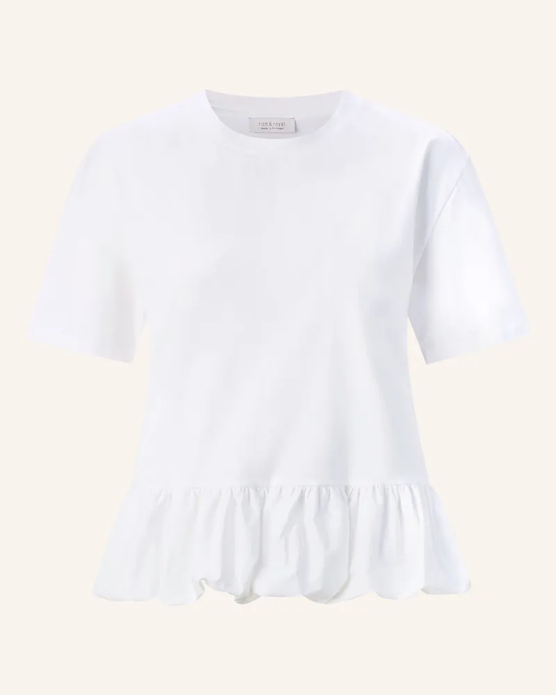Rich&Royal T-Shirt Weiss