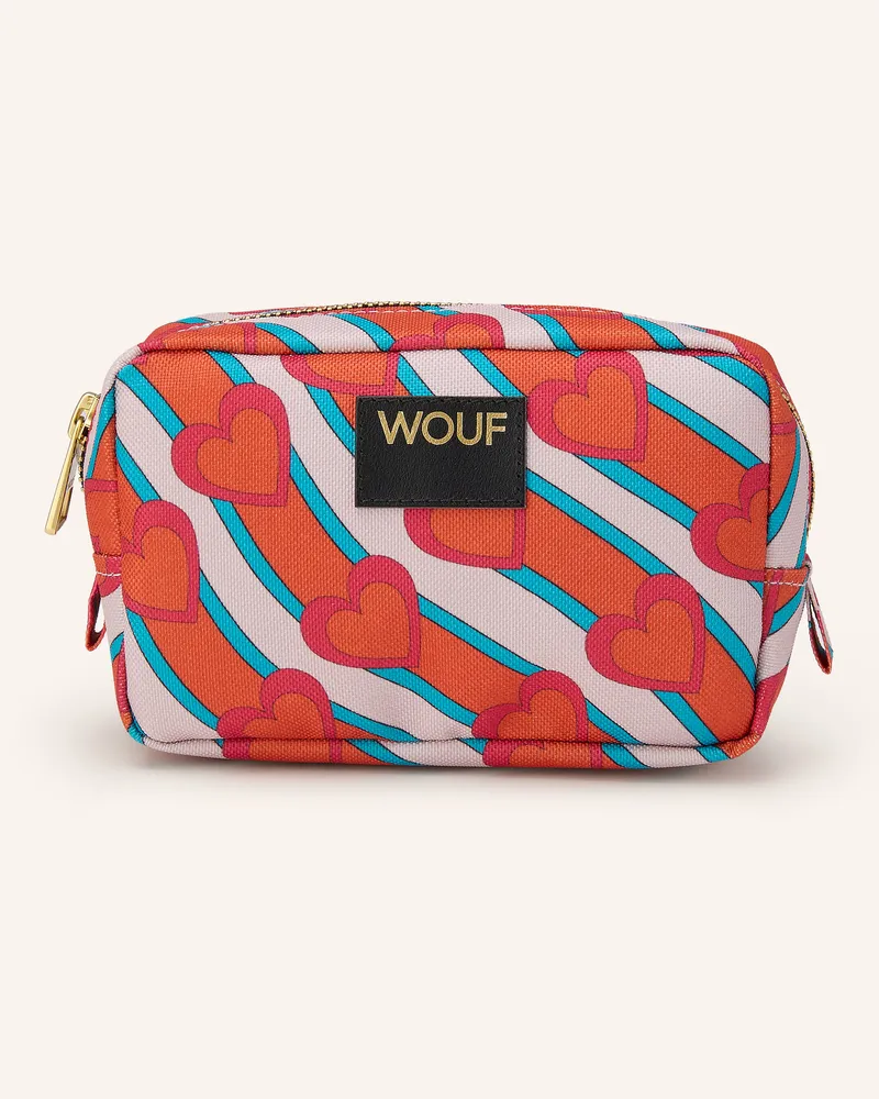 WOUF Kosmetiktasche HEARTBEAT Orange