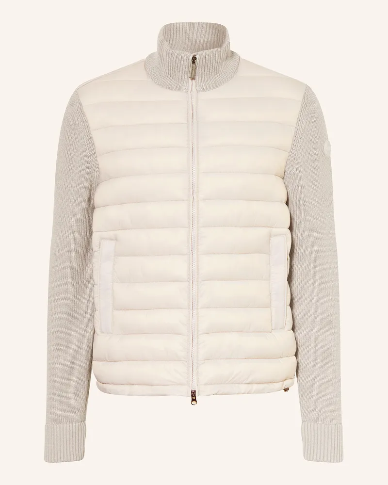 Colmar Steppjacke im Materialmix Taupe
