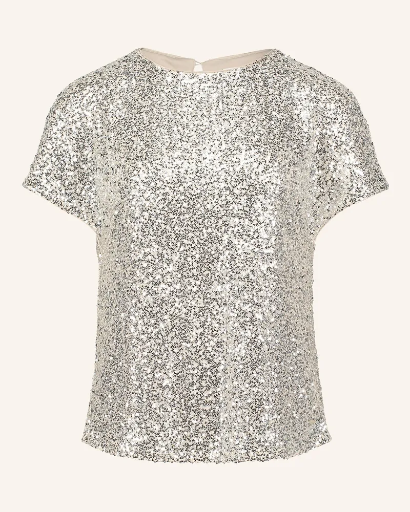 Betty Barclay Blusenshirt mit Pailletten Creme