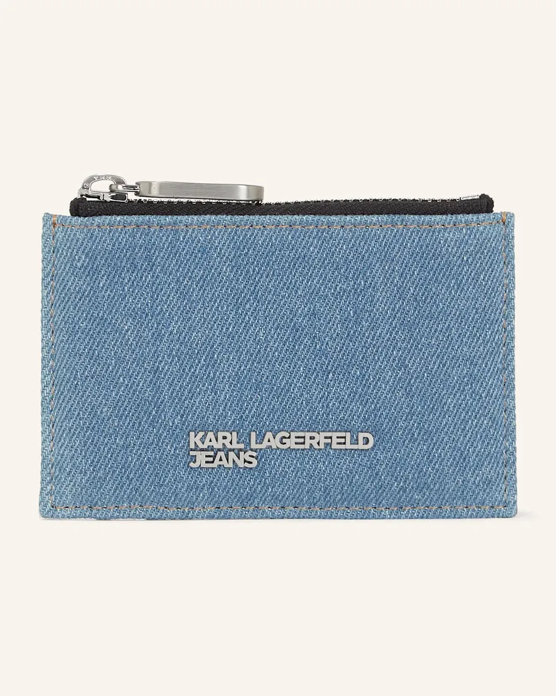Karl Lagerfeld Kartenetui Blau