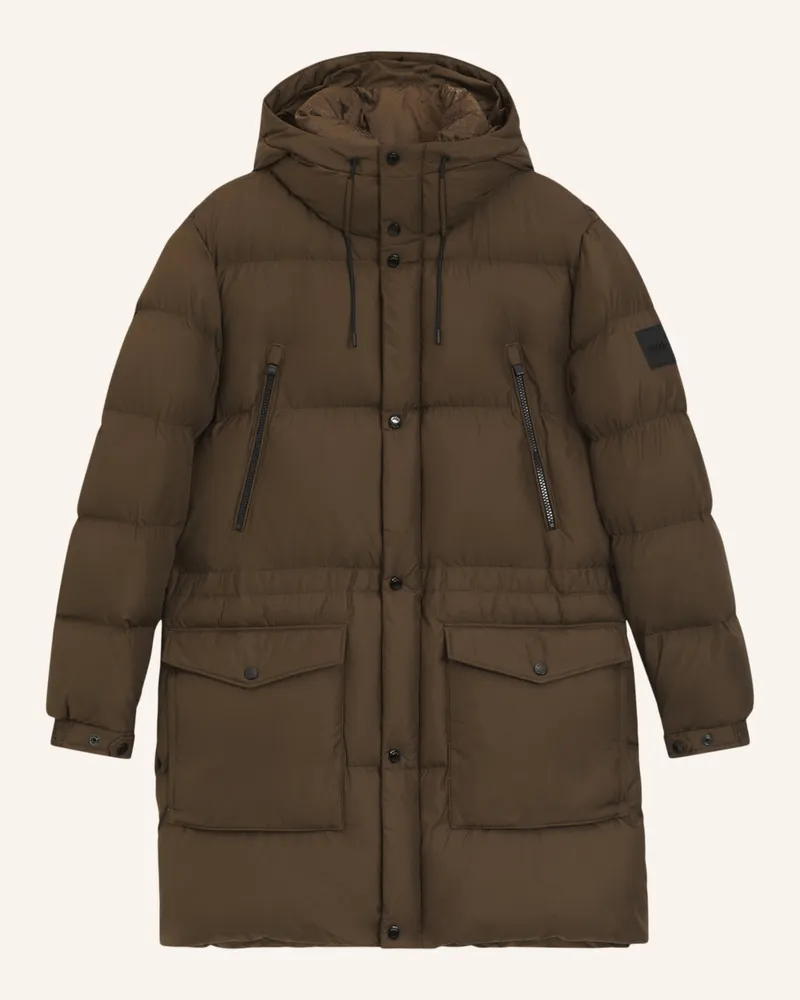 HUGO BOSS Casual Jacke H-CONDOLO2_IN Regular Fit Grün
