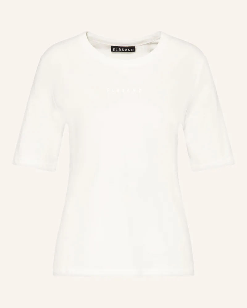 ELBSAND T-Shirt SIVA Weiss