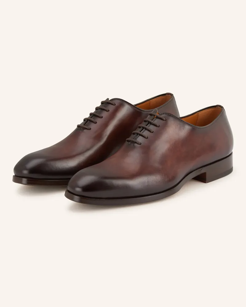 Magnanni Schnürer FLEUR Dunkelbraun