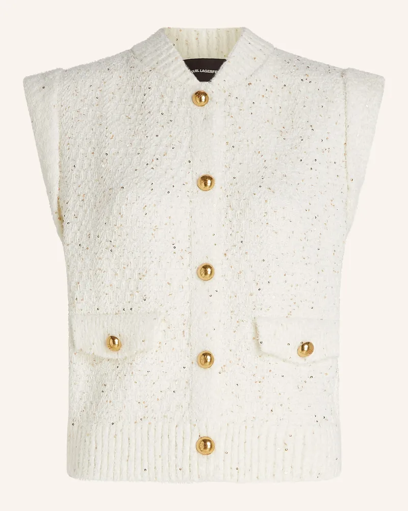 Karl Lagerfeld Strickjacke beige Beige